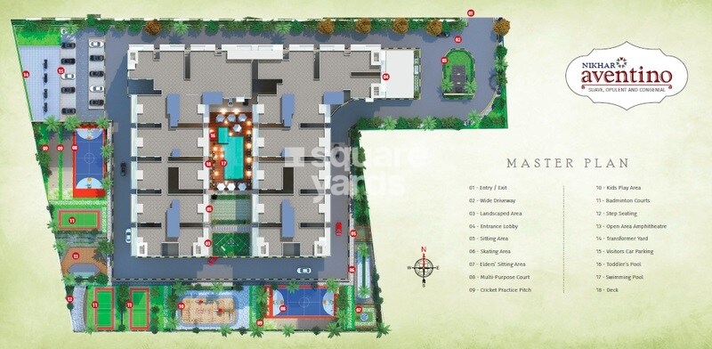 Nikhar Aventino Master Plan Image