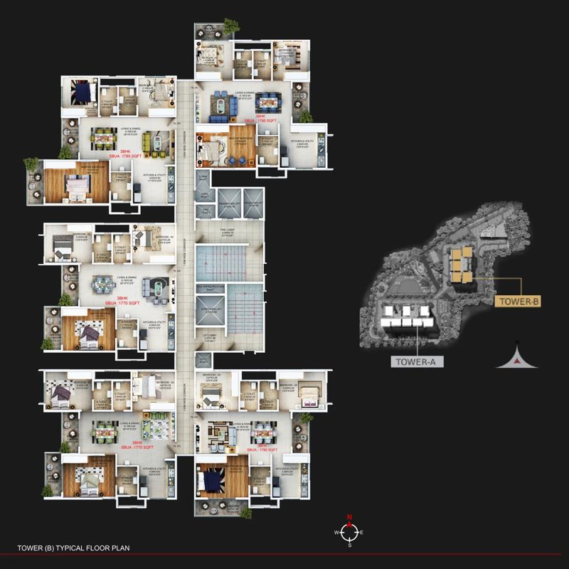 Nikhar Celio Floor Plans