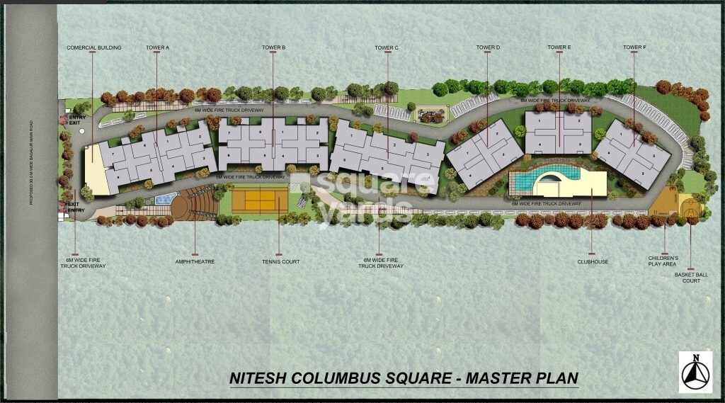 Nitesh Columbus Square Master Plan 1
