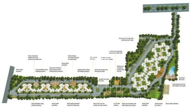 Nitesh Forest Hills Master Plan Image