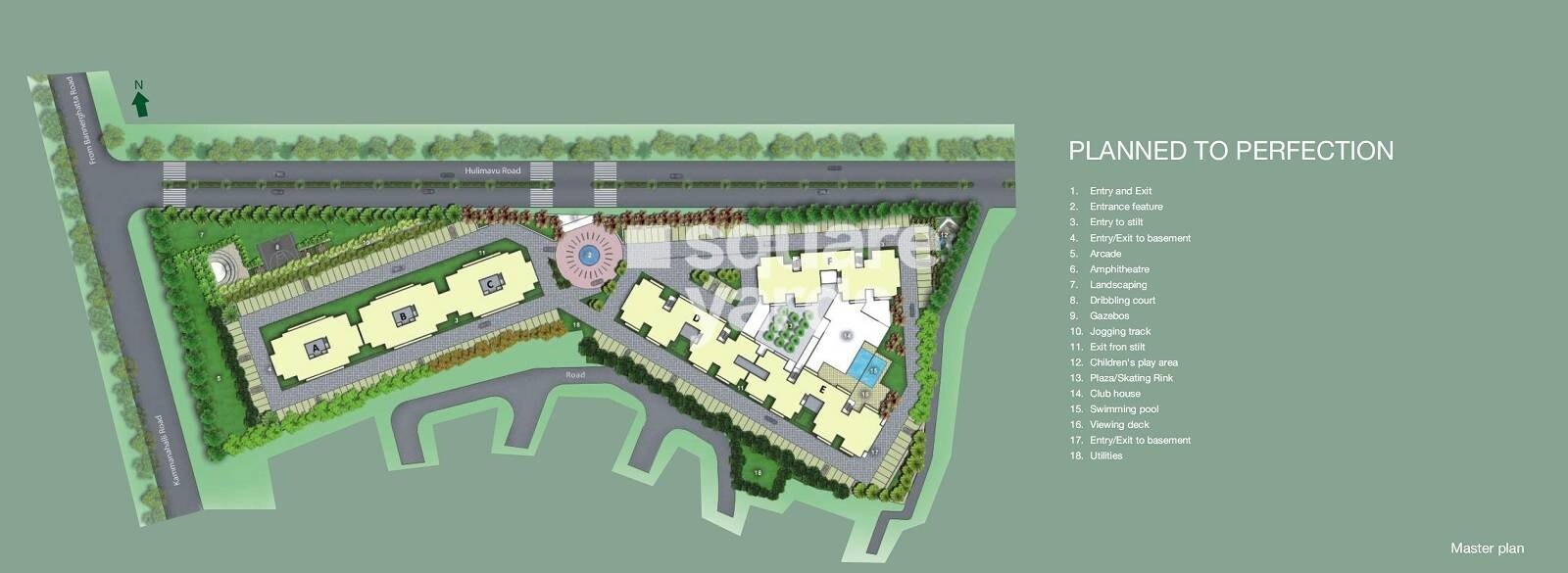 Nitesh Hyde Park Master Plan Image
