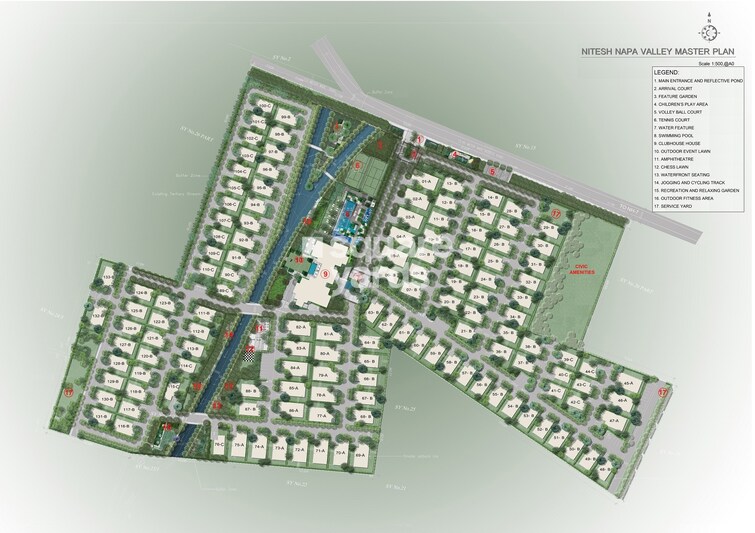 Nitesh Napa Valley Master Plan Image