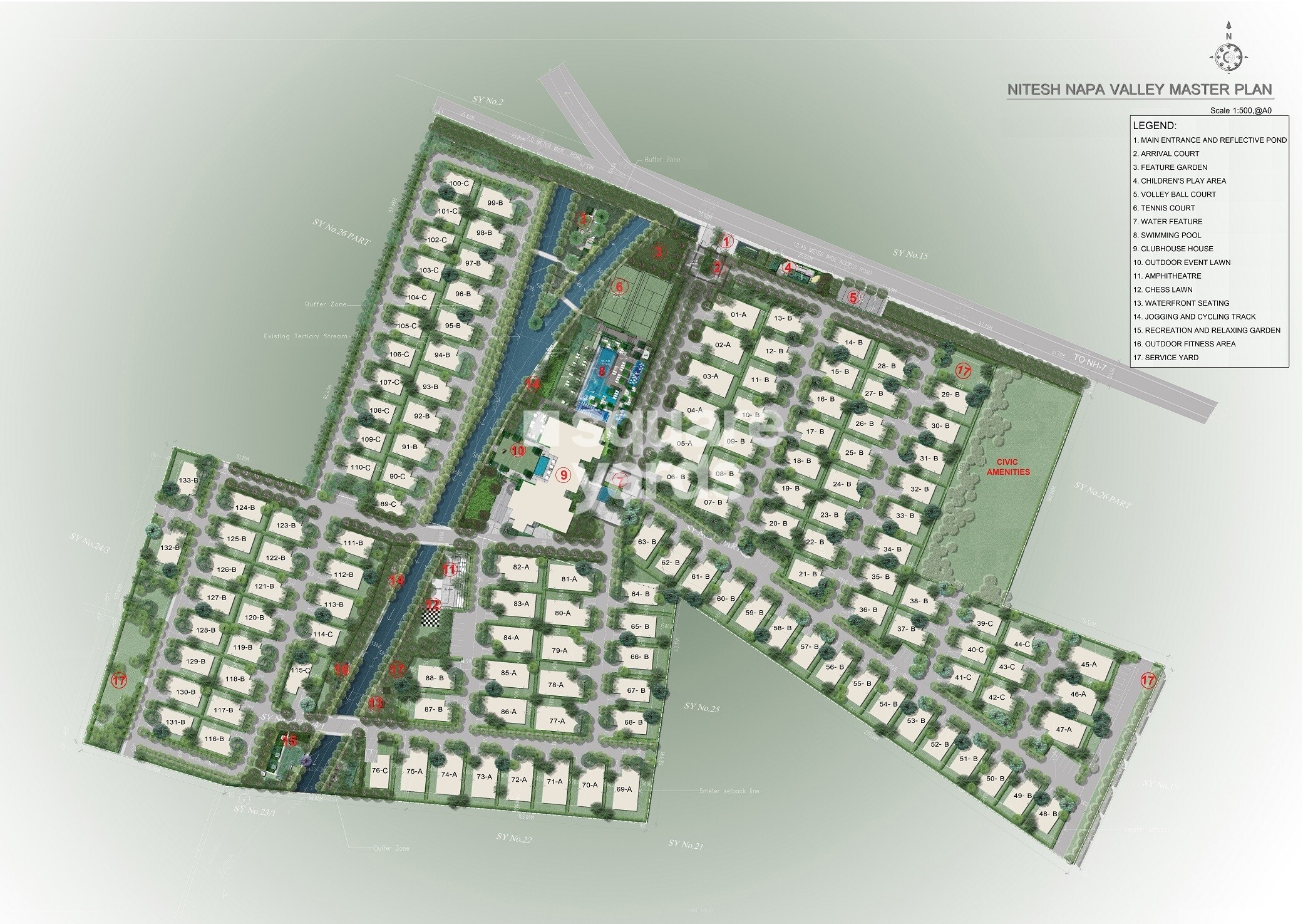 Nitesh Napa Valley Master Plan Image
