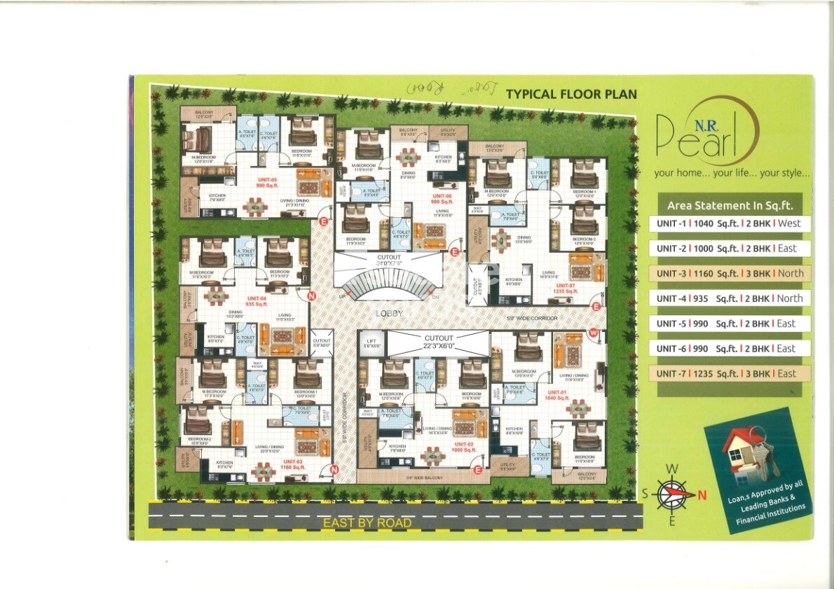 Representative image as actual visual unavailable for NR Pearl Apartments