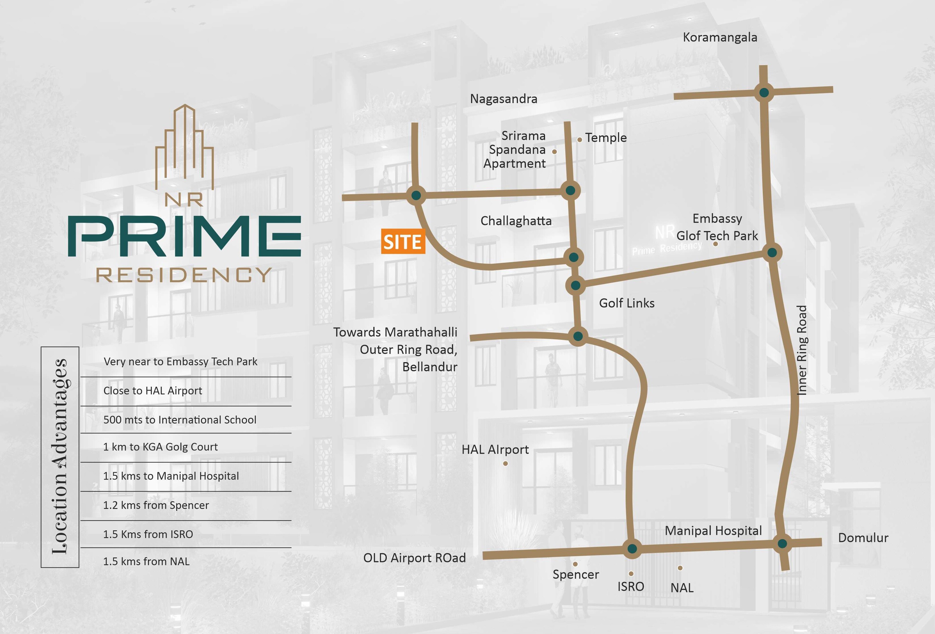 NR Prime Residency Location Image