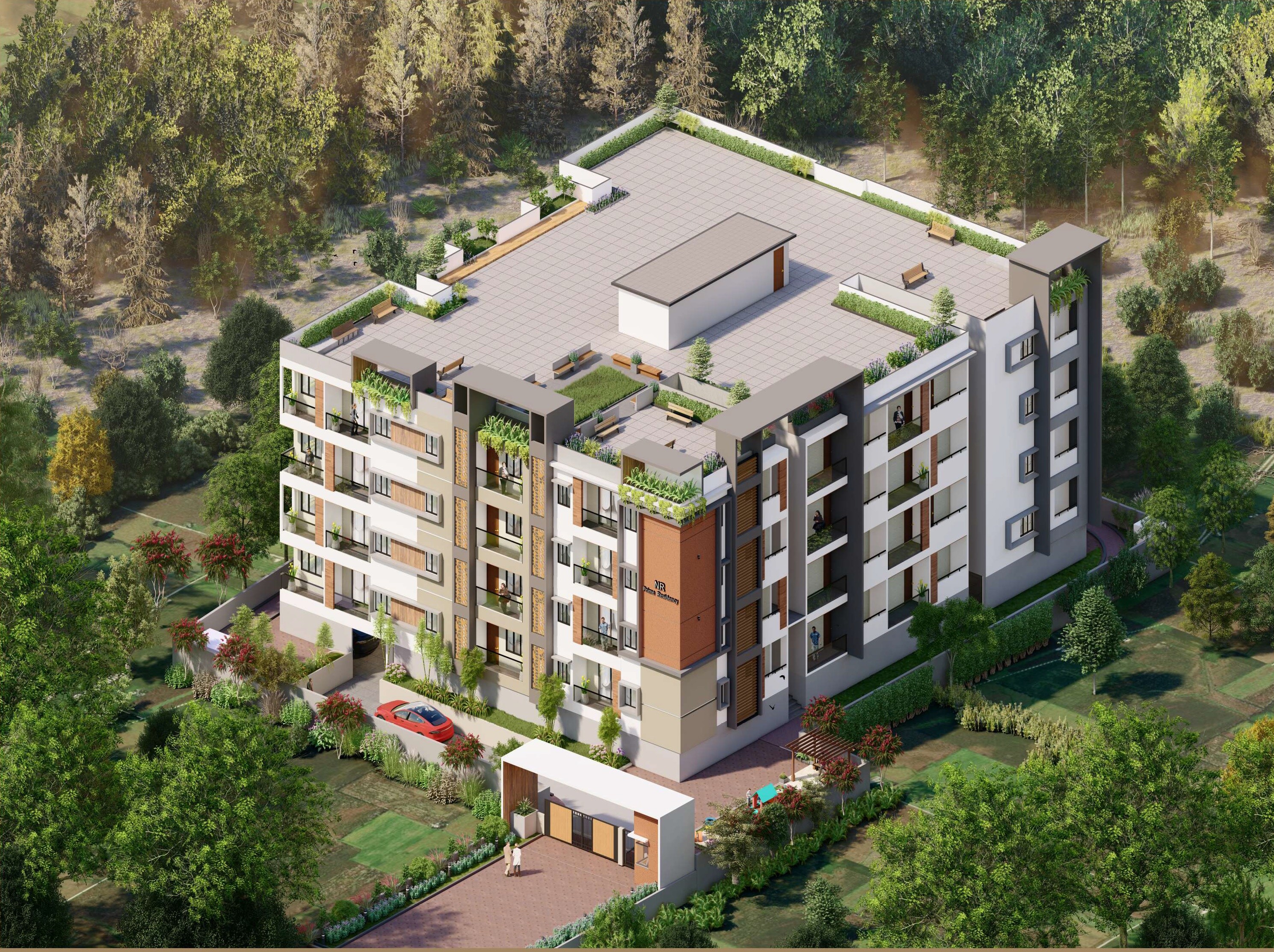 NR Prime Residency Tower View