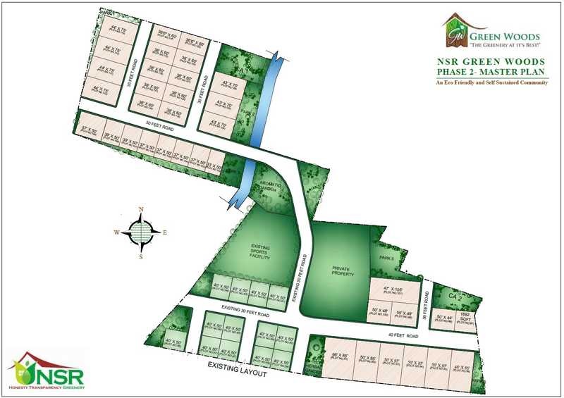 NSR Green Woods Master Plan Image