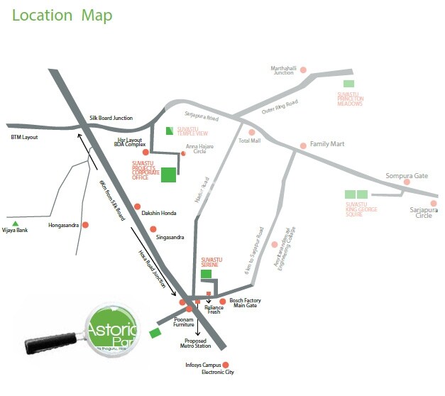 Oak Leaf Location Image