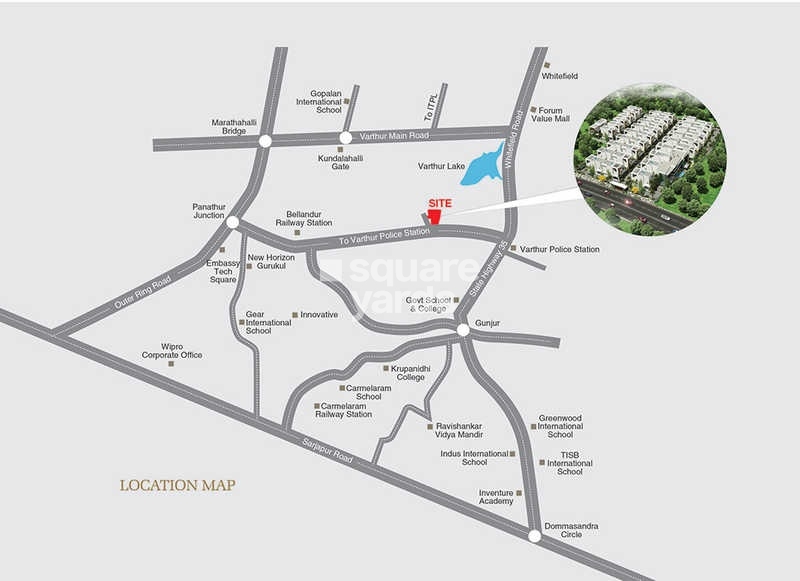 Obel Villas Location Image