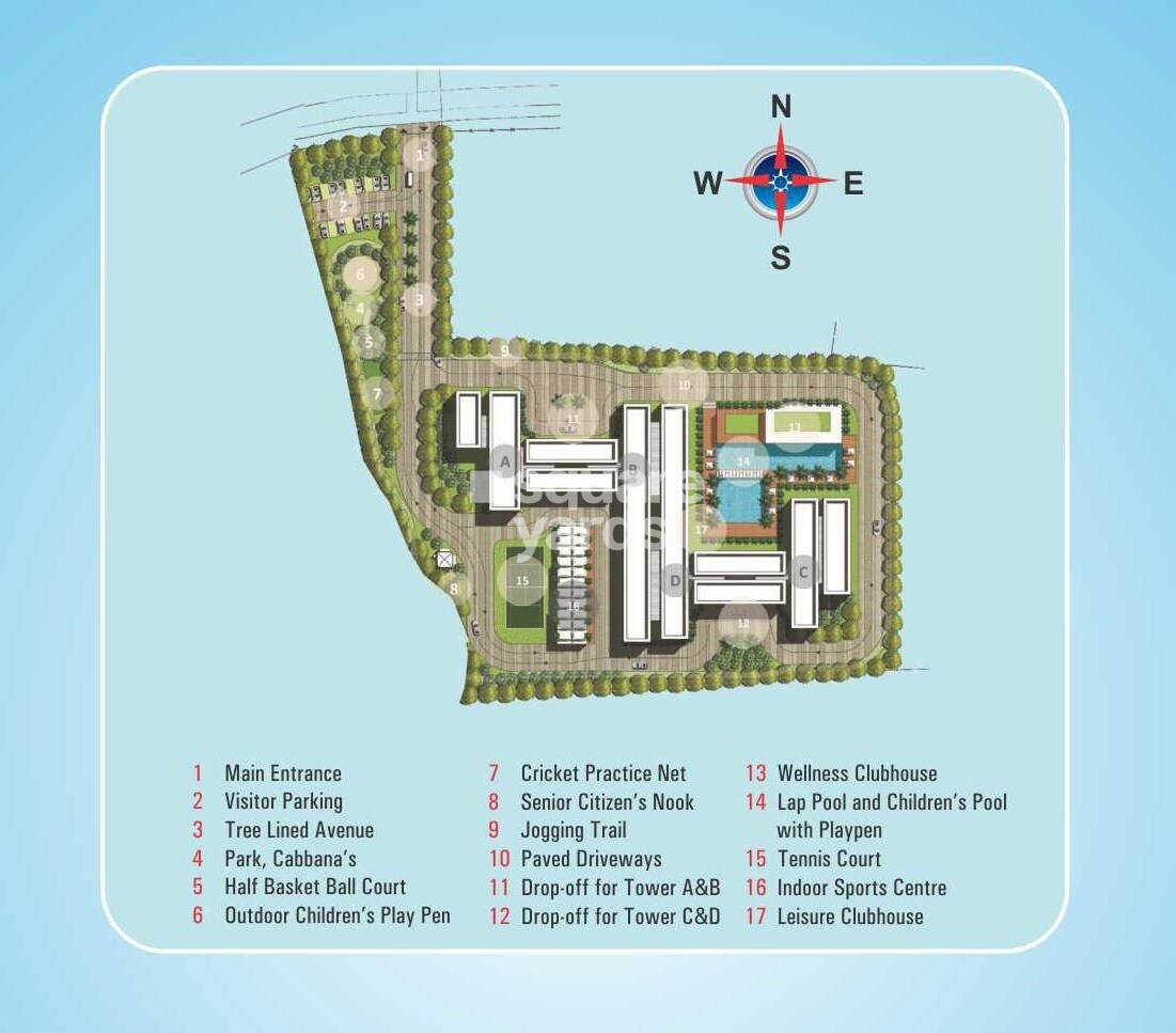 Oceanus Tranquil Apartment Master Plan 1