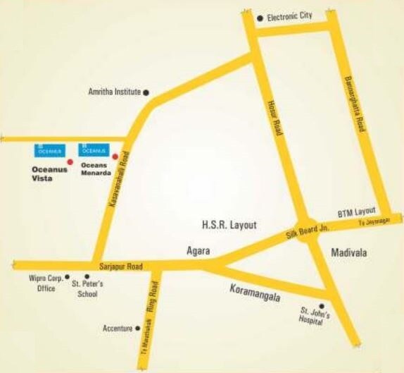 Oceanus Vista Location Image