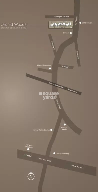 Orchid Woods Location Image