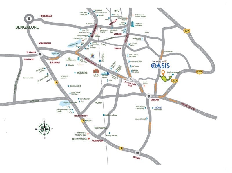 Ozone KNS Oasis Location Image