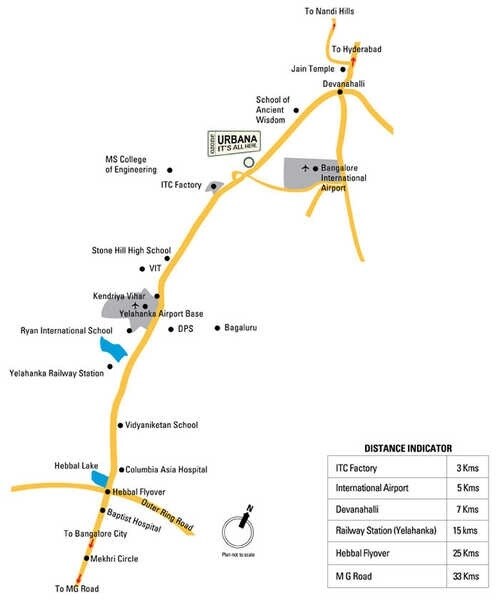 Ozone Urbana Pavilion Location Image