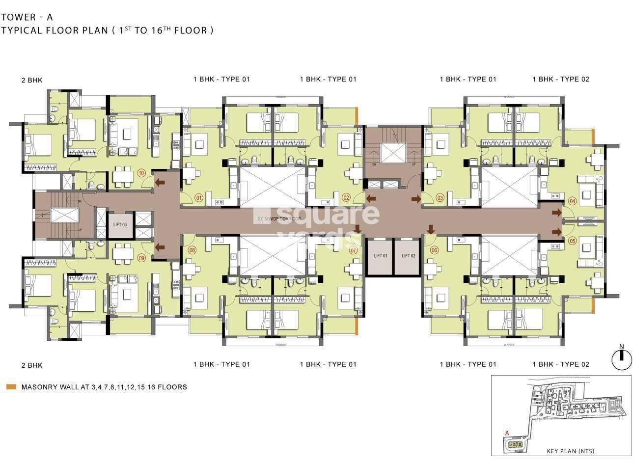 Ozone Urbana Floor Plans