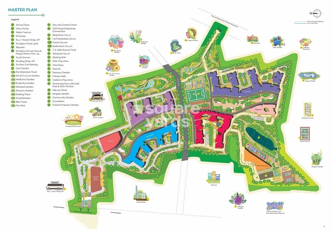 Paradise At Brigade Cornerstone Utopia Master Plan Image