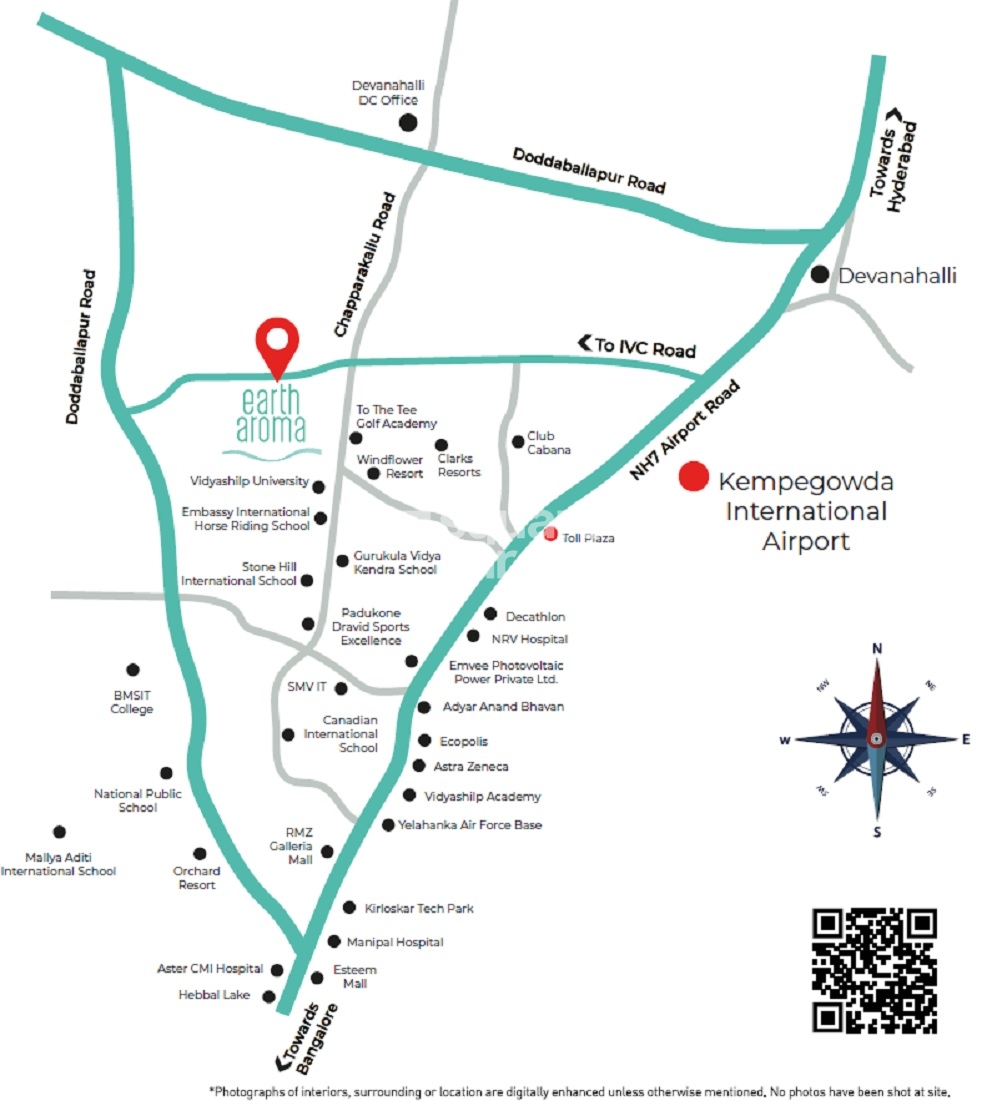 Parisara Earth Aroma in Devanahalli, Bangalore 44.39 Lac Floor