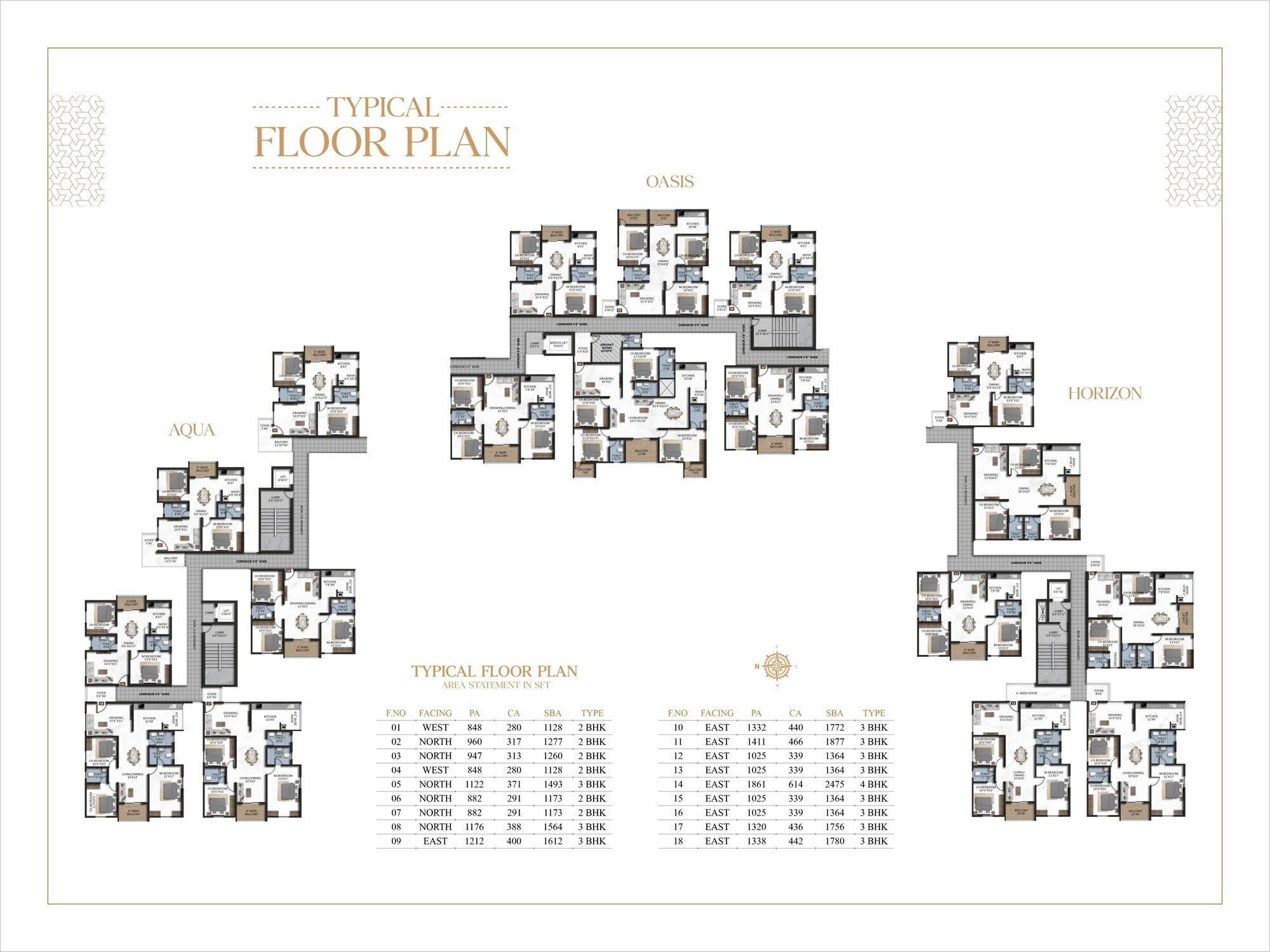 Parth Atmosphere Floor Plans