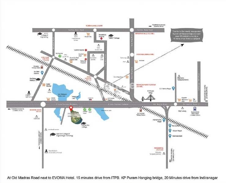 pashmina waterfront project location image1