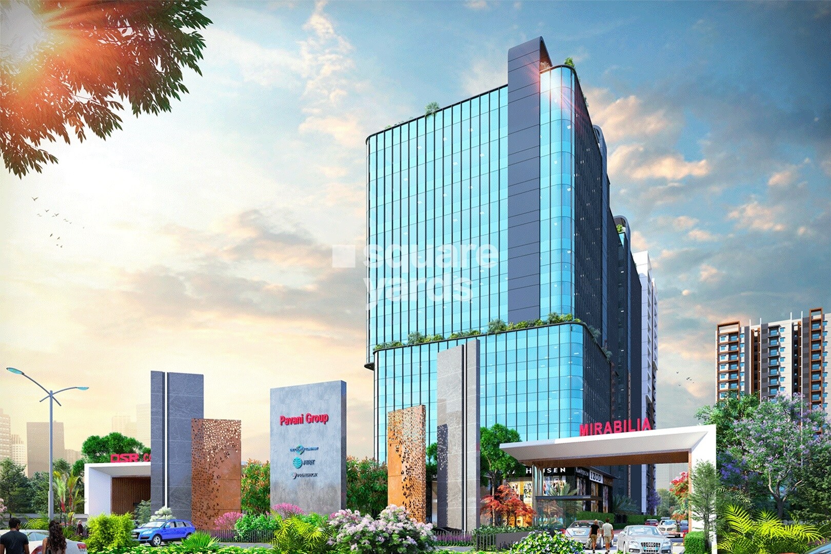 Pavani Mirabilia Entrance View