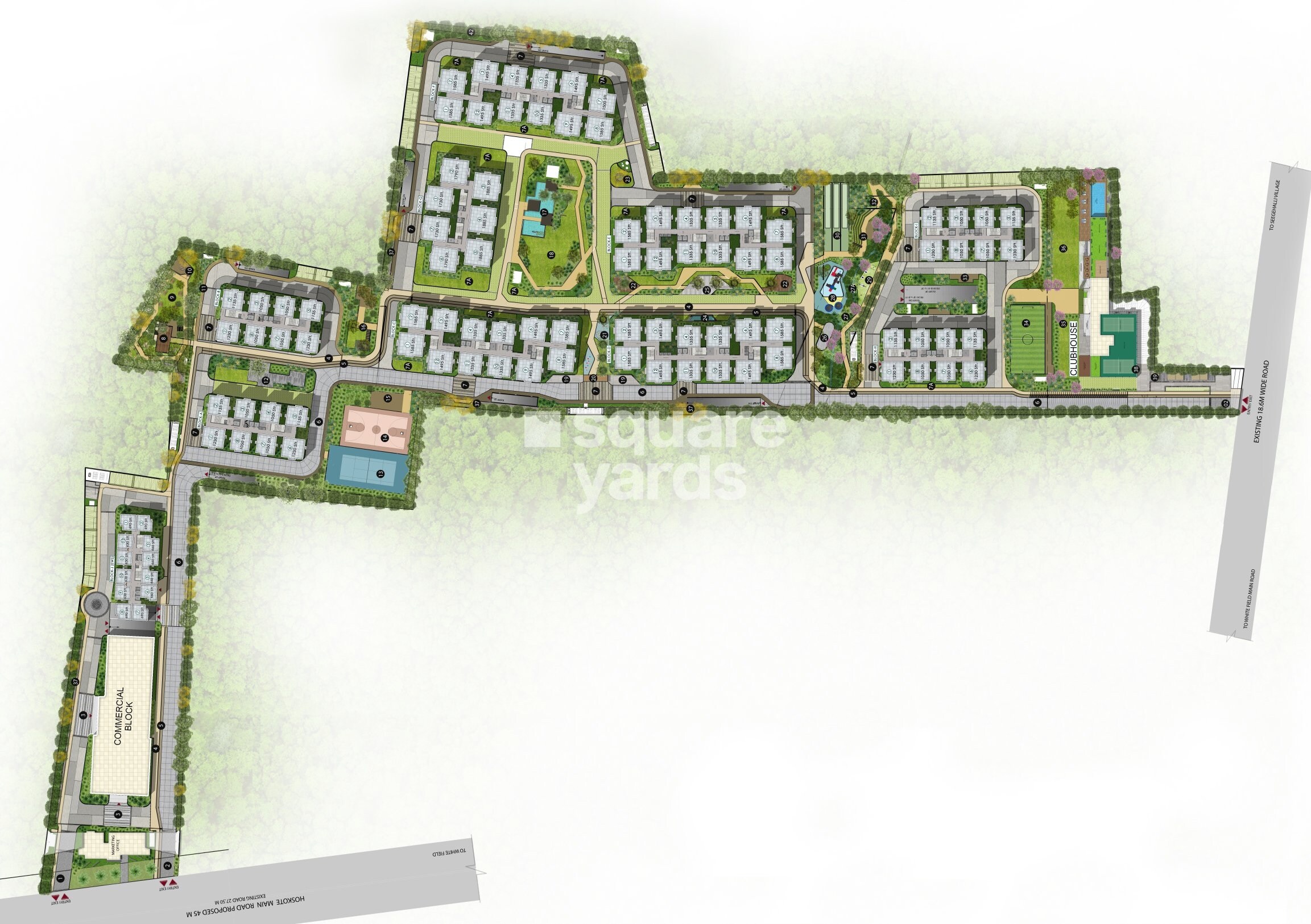 Pavani Mirabilia Master Plan Image