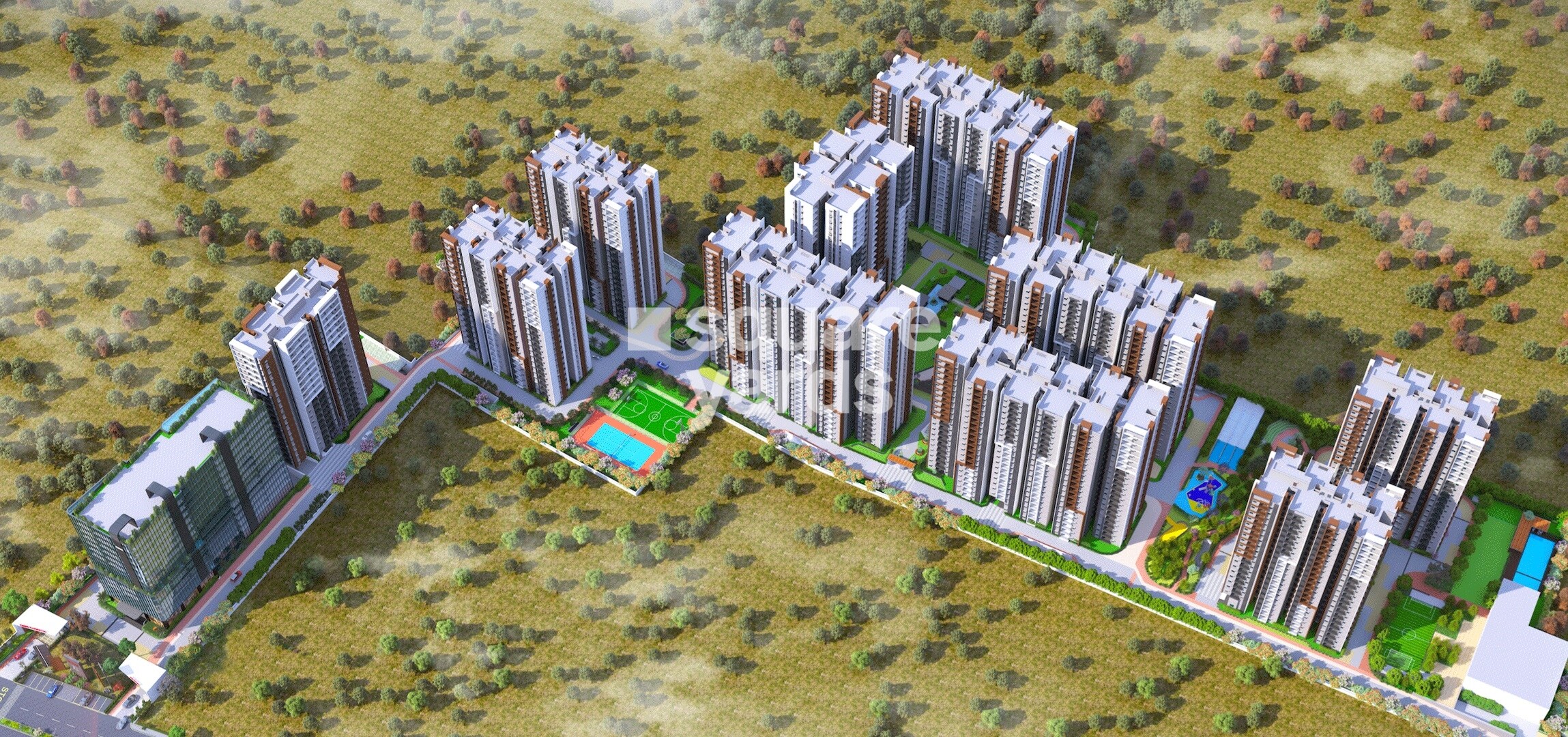 Pavani Mirabilia Tower View 1