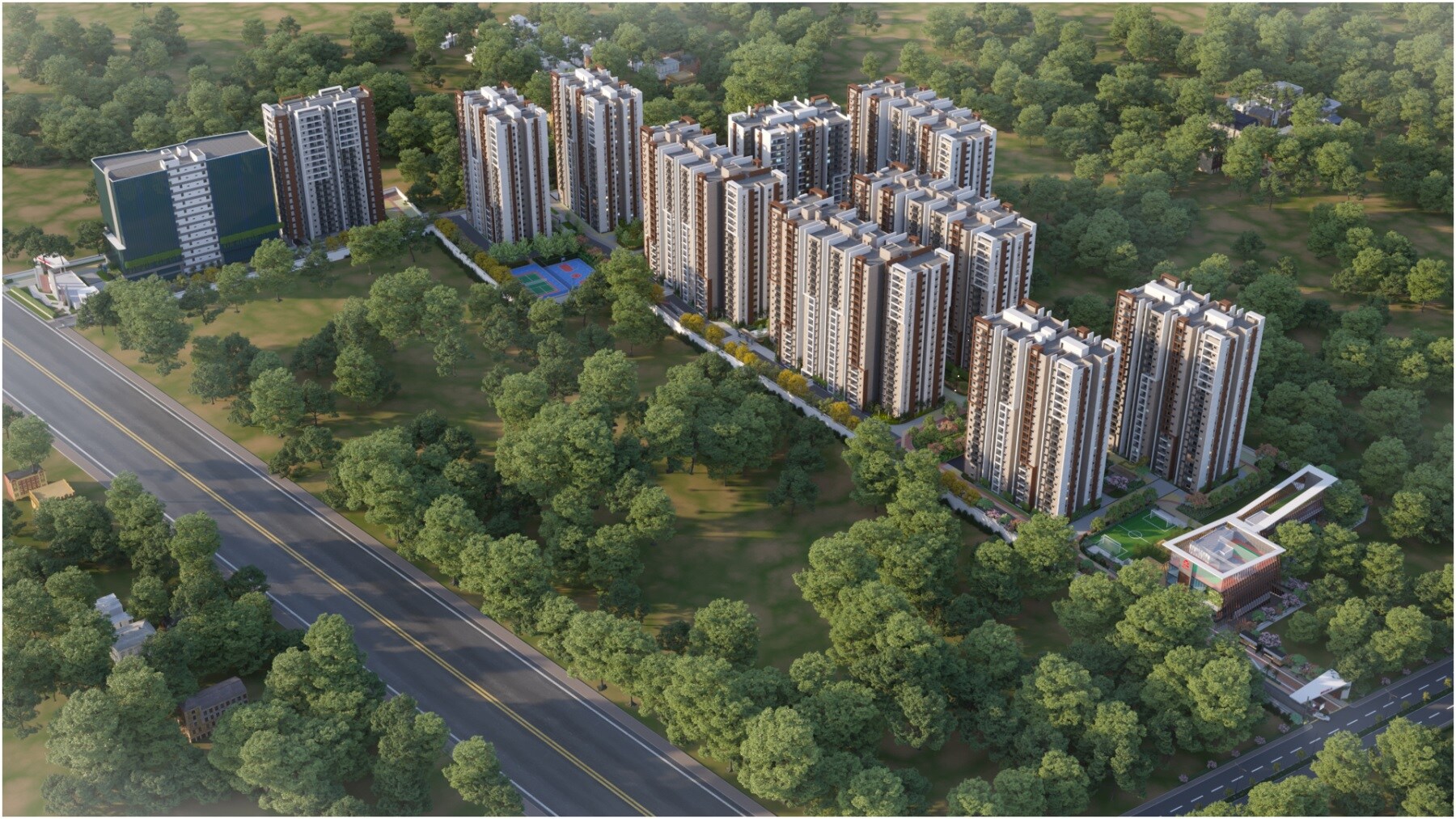 Pavani Mirabilia Tower View 2
