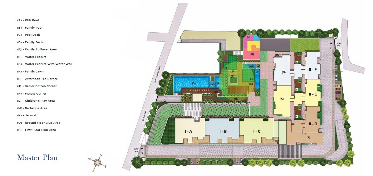 Peninsula Ashok Heights Master Plan Image