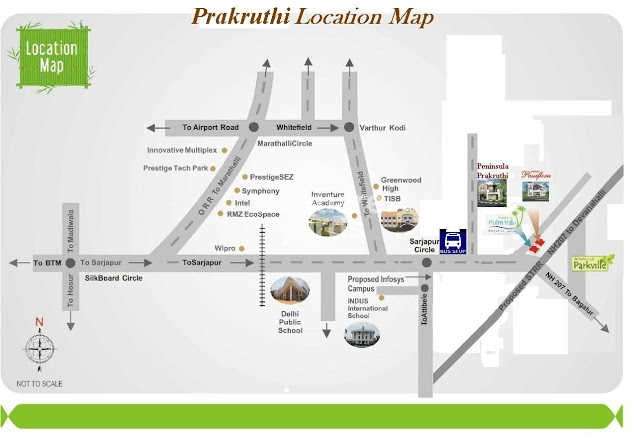 peninsula infra prakruthi location image5