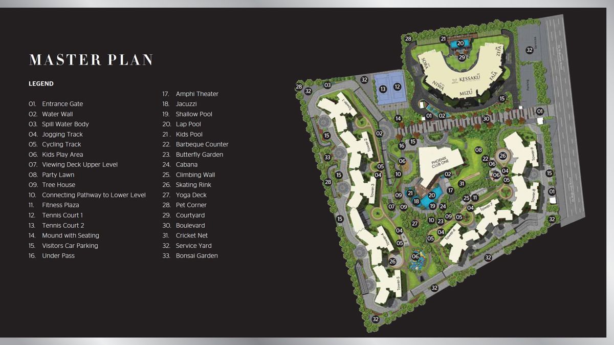 Phoenix One Bangalore West Master Plan Image