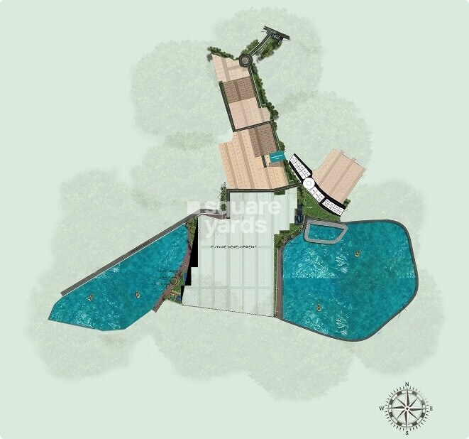 Pionier-Eterrnia_a sculpture of a man riding a skateboard on top of a pile of