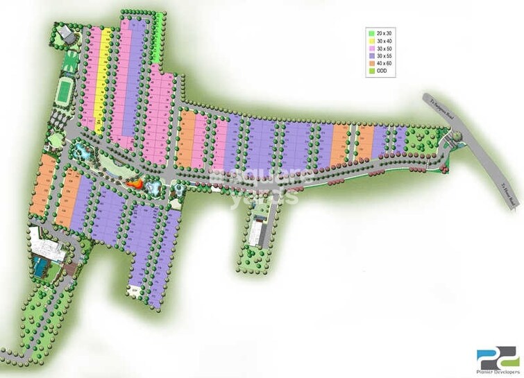 Pionier Lake Dew Residency Master Plan Image