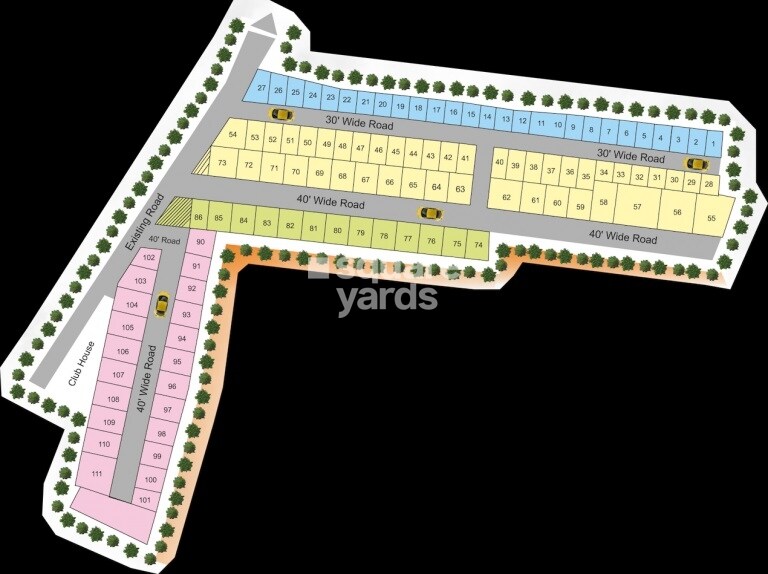Prarthana Enclave Master Plan 1