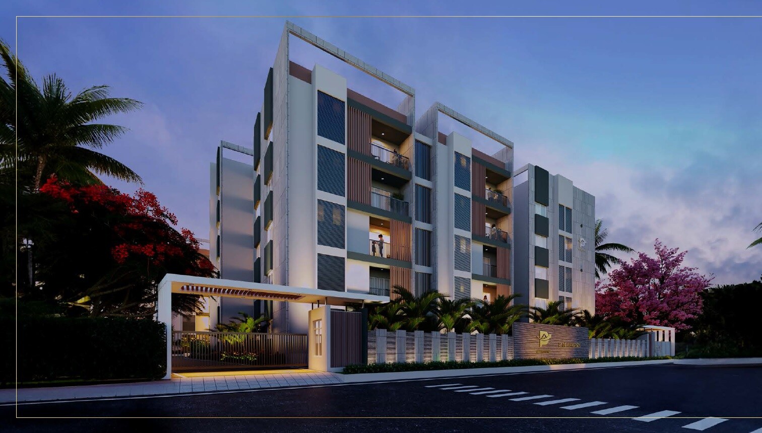 Prayuktha PM Garden Apartment Exteriors