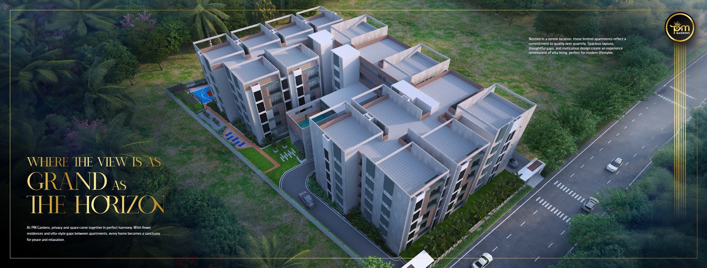 Prayuktha PM Garden Tower View