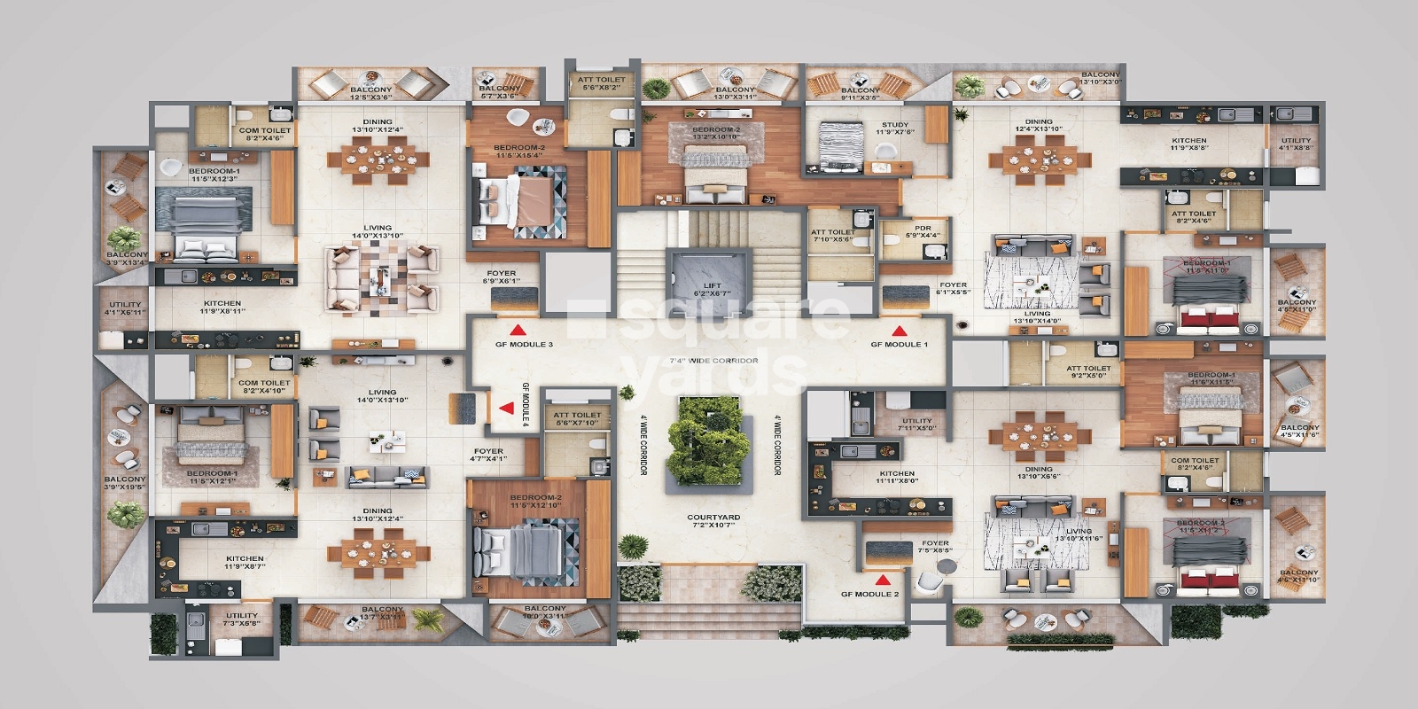 Premier Slice Of Heaven Floor Plans