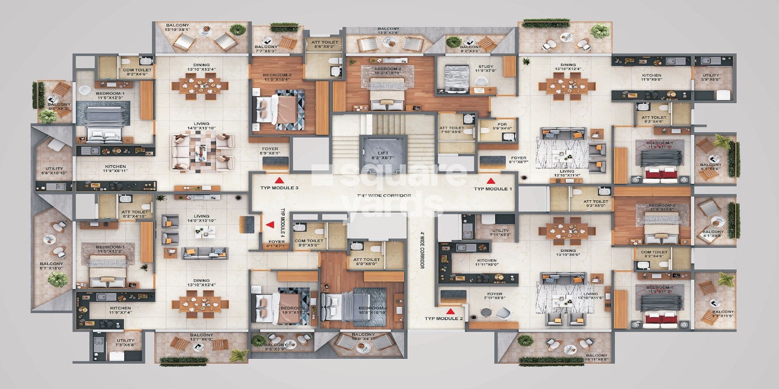 Premier Slice Of Heaven Floor Plans