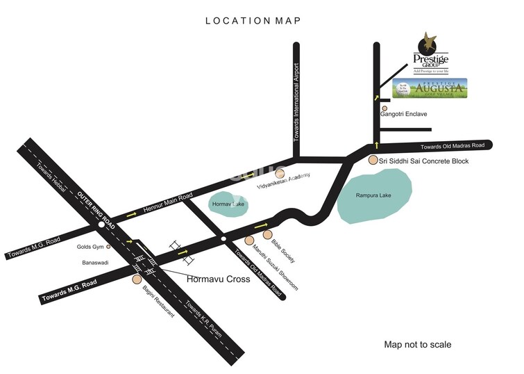 Prestige Augusta Golf Village 1 Location Image
