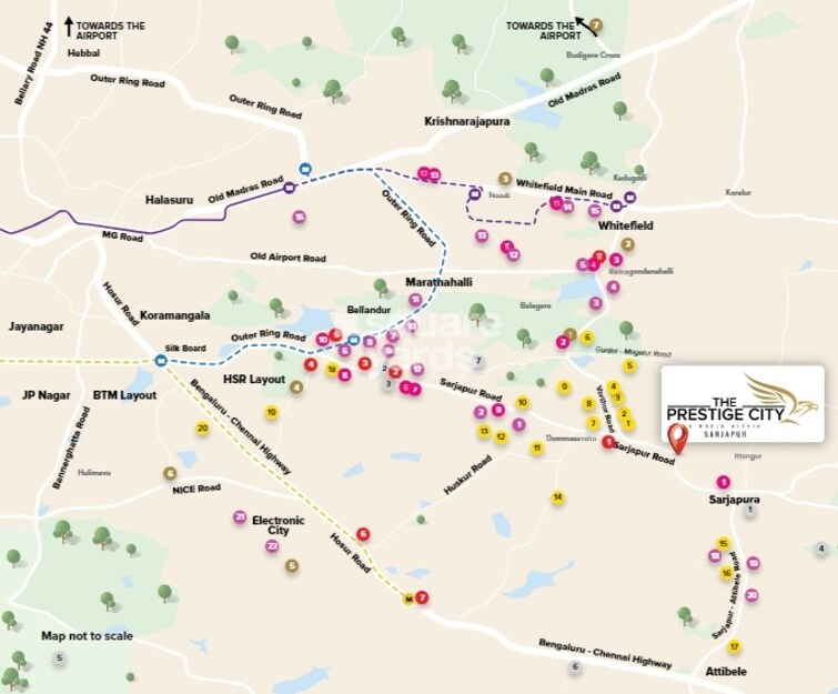 Avalon Park At The Prestige City Location Image