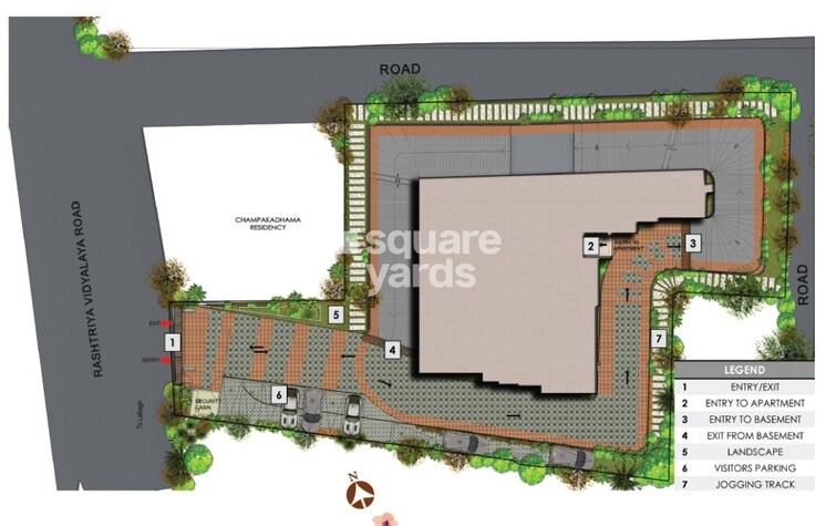 Prestige Botanique Master Plan Image