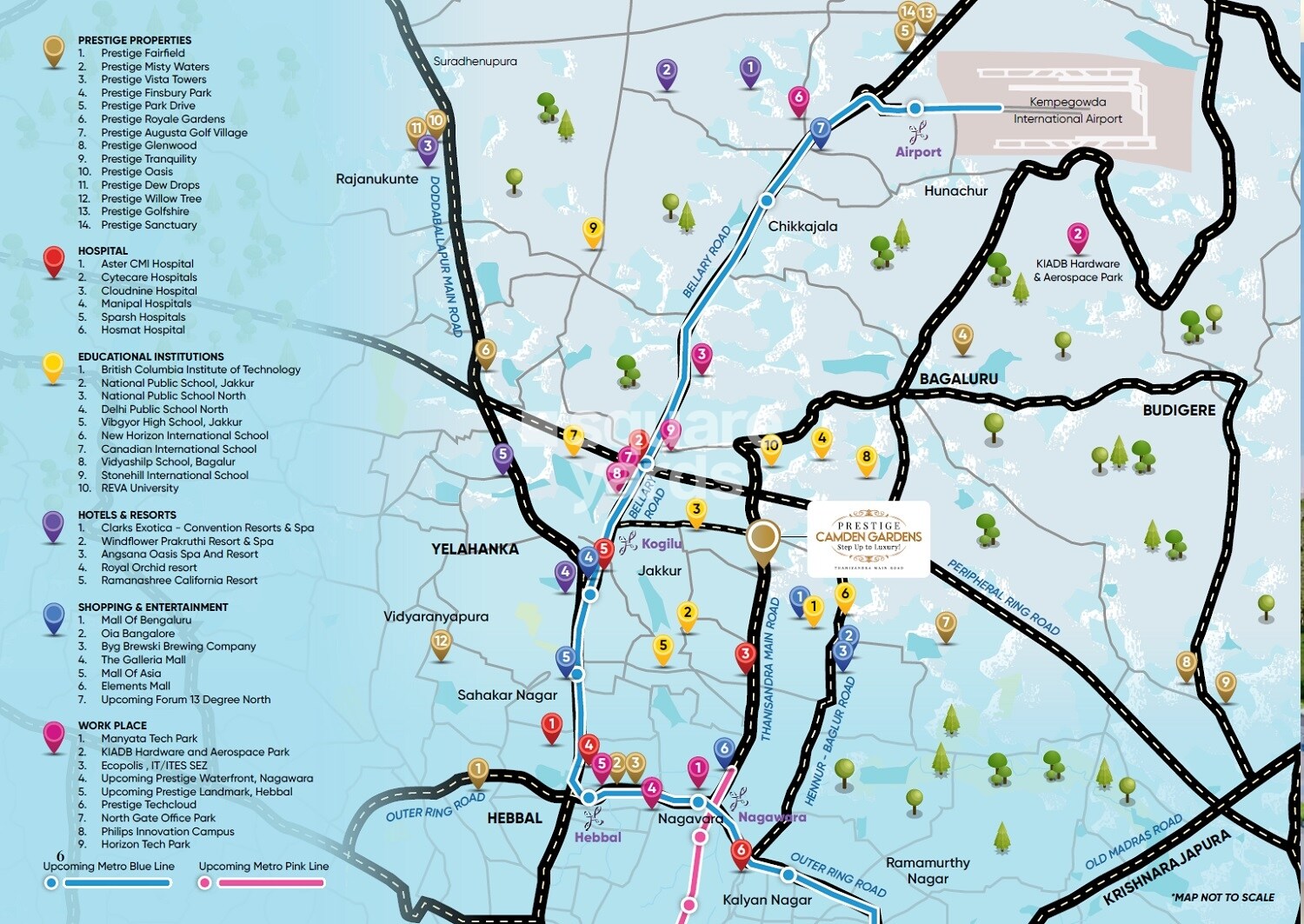 Prestige Camden Gardens Location Image
