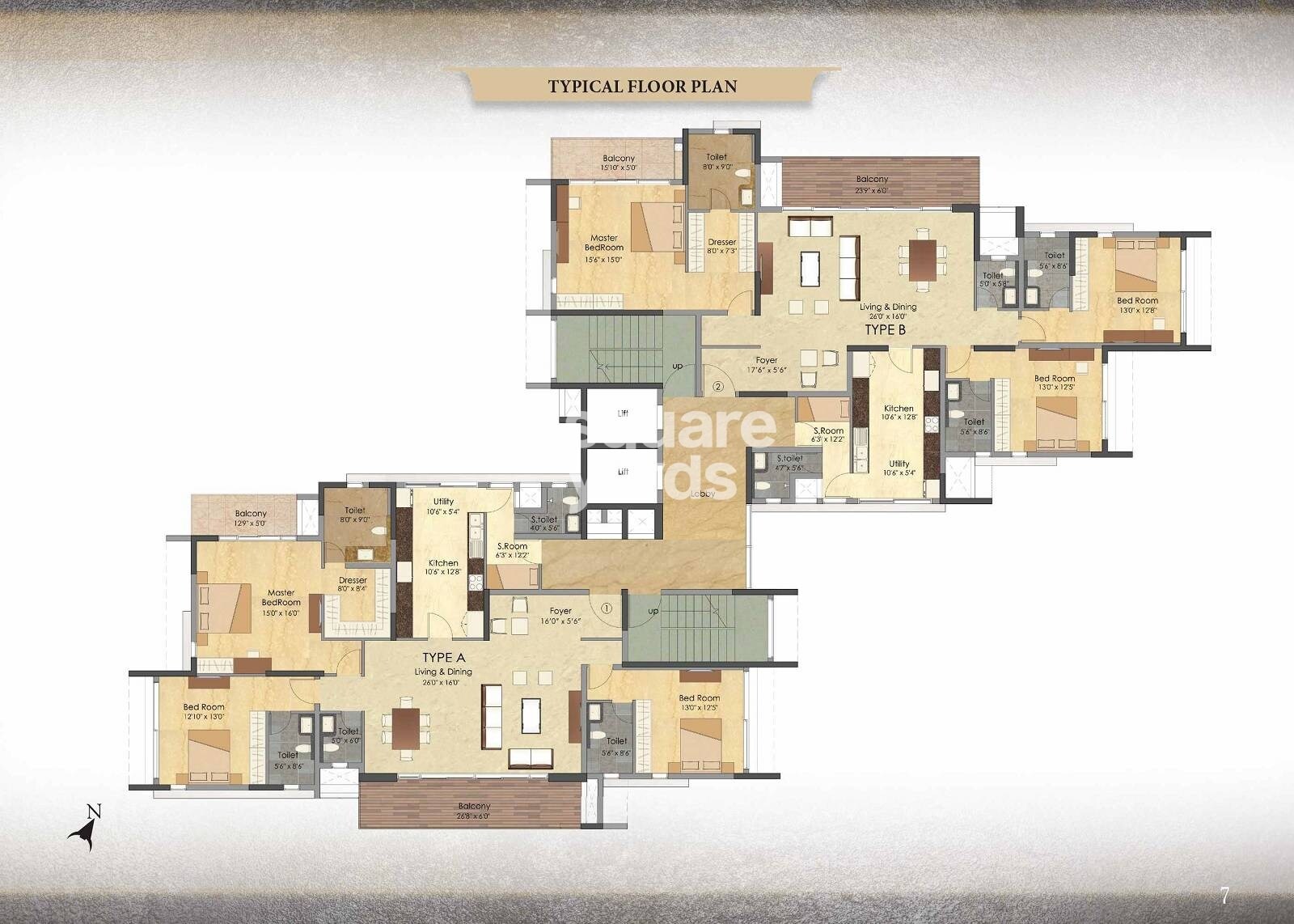 Prestige Deja Vu Floor Plans