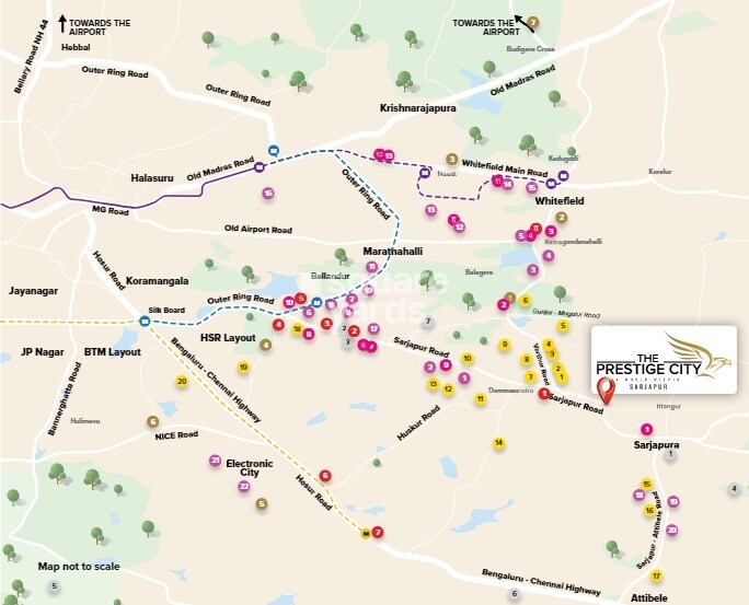 Eden Park At The Prestige City Location Image