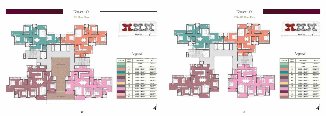 Prestige Elm Park Floor Plans