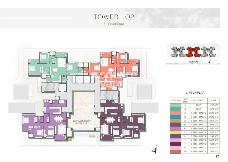 Prestige Elm Park Floor Plans 3