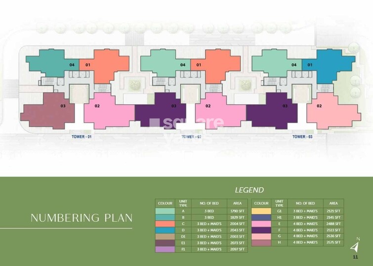 Prestige Elm Park Floor Plans 9