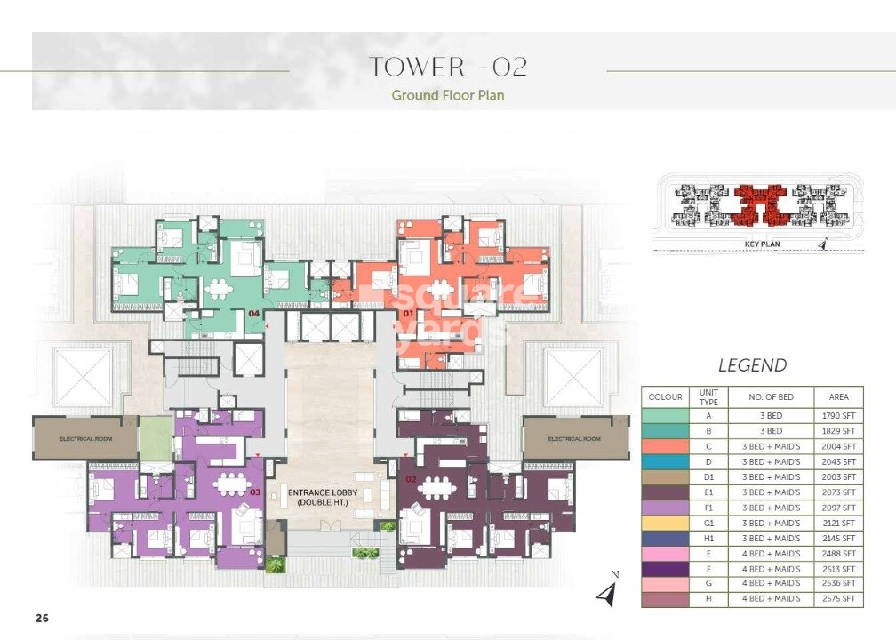 Prestige Elm Park Floor Plans 2