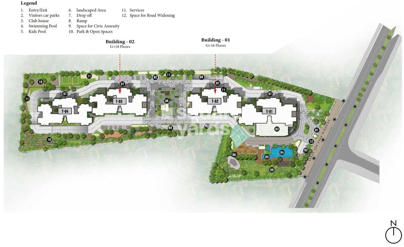 Prestige Elysian Master Plan Image