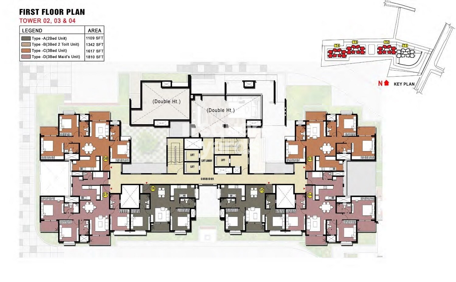 Prestige Elysian Floor Plans 3