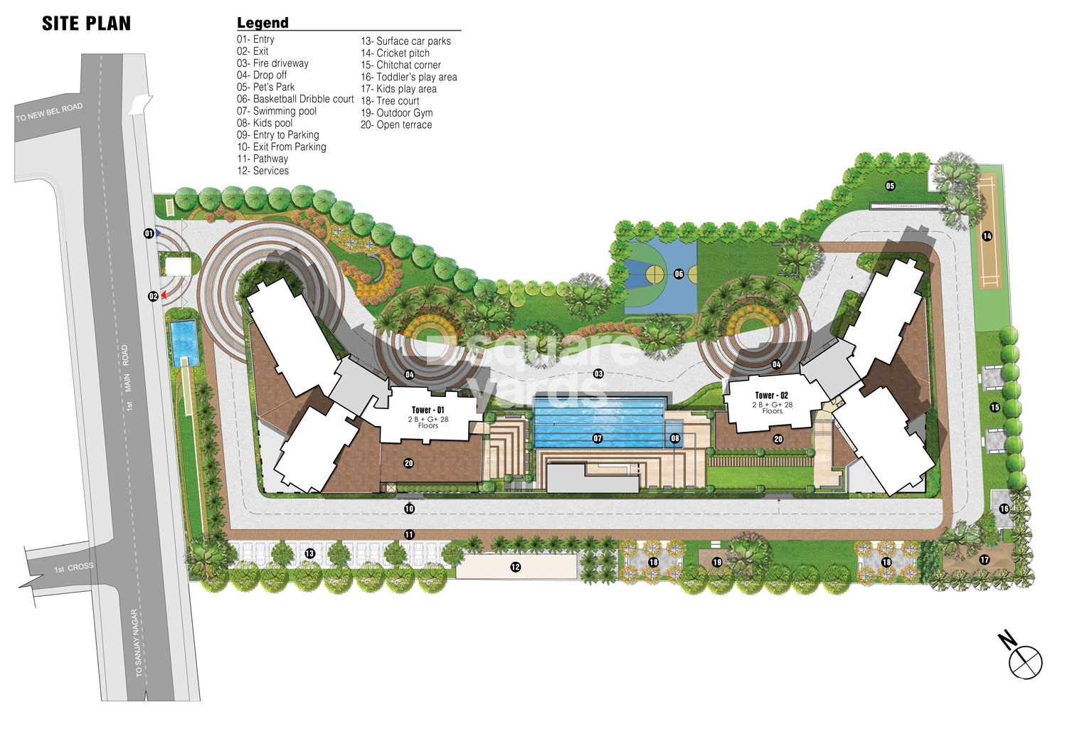 Prestige Fairfield Master Plan Image